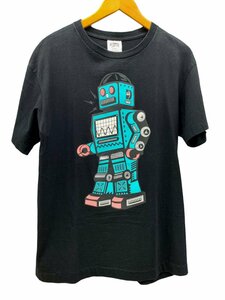 BILLIONAIRE BOYS CLUB (ビリオネアボーイズクラブ) Tシャツ プリントT ロボット 半袖 L ブラック メンズ/025