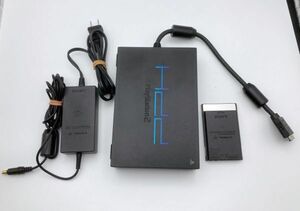 C9408 ジャンク SONY Playstaion2 HDD SCPH-20400 / NETWORK ADAPTOR ネットワークアダプター SCPH-10190 / ACアダプター SCPH-10200