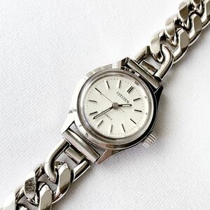 ◎CITIZEN 17石レディース手巻き腕時計　稼動品 #75-4251 