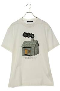 ルイヴィトン LOUISVUITTON 23SS RM2319 NPG HOY01W サイズ:L LVハウスプリントTシャツ 中古 SB01