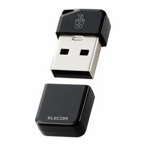 【新品】(まとめ) エレコム 誤消去防止機能対応USBメモリ 64GB ブラック 【×5セット】