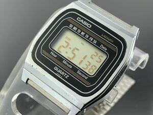 [A1306]1円～☆メンズ腕時計 CASIO カシオ デジタル 155 B816 動作品
