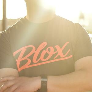 Blox Racing SCRIPT Tシャツ US XLサイズ ダークグレイ USDM ホンダ シビック インテグラ 86 BRZ WRX スバル US仕様 正規輸入品