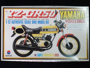 ニットー 日東科学 NITTO 1/12 YAMAHA ヤマハ YZ- GR50 昭和ミニバイク 空冷 2ストローク 未組立 送料\510～ 絶版 同梱発送可