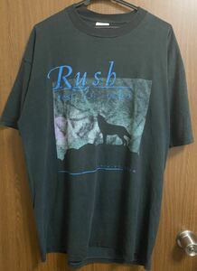 レア 90s RUSH ビンテージ Tシャツ XL USA製 バンドTシャツ vintage / pink floyd king crimson led zeppelin black sabbath metallica