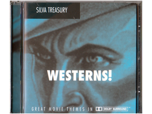 ★盤面良好★西部劇 ウェスタン映画音楽集『Westerns! Great Movie Themes in Dolby Surround』★Silva Treasury★同梱応談