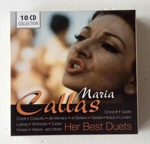 Maria Callas Her Best Duets CD10枚組　輸入盤　オペラ　歌劇　マリア・カラス　トスカ　椿姫　アイーダ　他