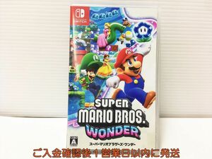 【1円】Switch スーパーマリオブラザーズ ワンダー ゲームソフト 状態良好 1A0311-234mk/G1