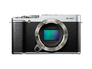 FUJIFILM ミラーレス一眼カメラ X-M1 ボディ 1630万画素APS-C シルバー F F