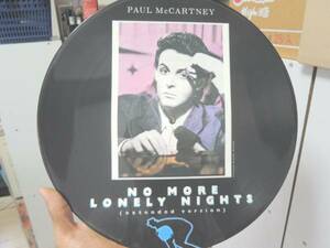 n/ピクチャー盤/Paul McCartney（ポール）/No more lonely～