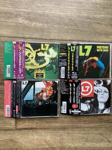 ＜国内盤4枚＞L7　エル・セブン