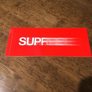 【Supreme】Motion Logo ステッカー 激レア / モーション シュプリーム ボックスロゴ BOXロゴ BOXLOGO ノベルティ