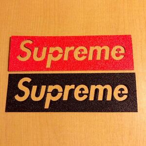 レア 新品 SUPREME GRIP TAPE BOX LOGO STICKER SET 2006 RED BLACK DECK グリップテープ デッキ ボックスロゴ ステッカー セット 赤 黒