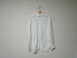 MADE IN ITALY Age SHIRT WHITE イタリア製 シャツ 綿 麻