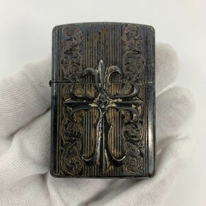 ZIPPO ジッポー ジッポライター クロス　スカル　送料無料