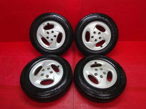 ホンダ Z純正15インチホイール 4本 5J +45 5H 114.3 DUNLOP GRANDTREK AT3 175/80R15 HONDA ゼット ダンロップ グラントレック