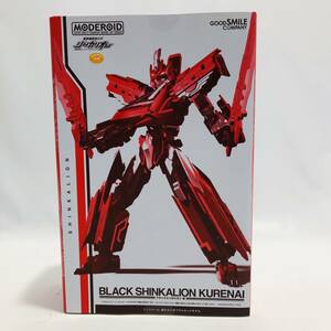 ☆8035☆1円スタート！ 未開封 MODEROID 新幹線変形ロボ シンカリオン ブラックシンカリオン 紅 プラモデル グッドスマイルカンパニー