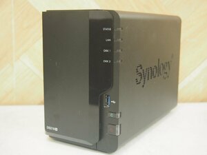 ☆【1K0426-35】 Synology Disk Station DS218+ 12V HDDなし ケースのみ 現状品