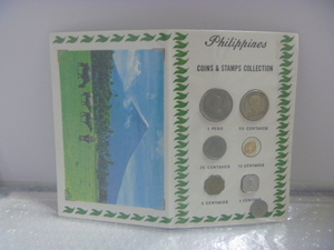Pilipinas フィリピン COINS & STAMPS COLLECTION コイン 切手