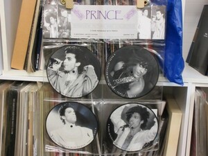 Z)ピクチャー盤/Prince(プリンス)/レアな4枚セット組み