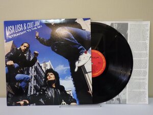 LP レコード LISA LISA & CULT JAM リサ リサ & カルト ジャム STRAIGHT TO THE SKY 【E+】 D15593W
