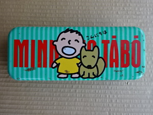 昭和レトロ サンリオ みんなのたあ坊 1989 MINNANO TABO コーリン鉛筆 COLLEEN 缶ペン ケース 筆箱 筆入れ 当時物！