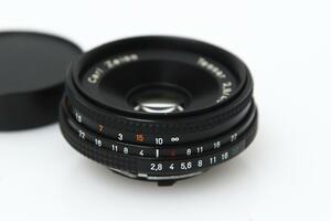 訳有品｜コンタックス Tessar T* 45mm F2.8 MMJ ヤシカコンタックスマウント用 γH3569-2R4B-ψ