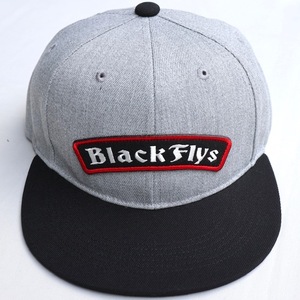 ブラックフライ ARCH スナップバックキャップ Blackflys ヘザーグレー/ブラック