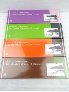 ♪FELISSIMO フェリシモ クレヨン 25色 4箱♪未開封品