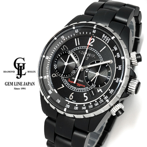 シャネル J12 スーパーレッジェーラ H3409 マット黒セラミック メンズ 自動巻 腕時計