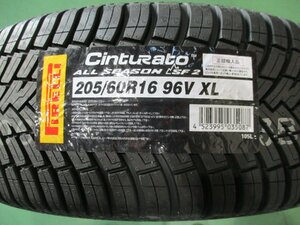 【特価販売】PIRELLI(ピレリ) Cinturato ALL SEASON SF2 205/60 R16 96V XL 新品オールシーズンタイヤ 2本セット(2021年製)