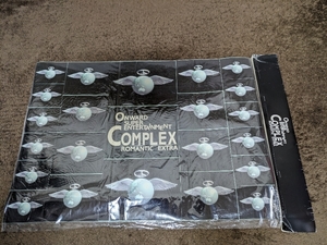 1円～当時物　新品未開封　1990年COMPLEX コンサートツアーROMANTIC EXTRA 特大ステッカー