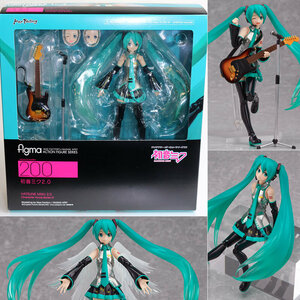 【中古】[FIG]figma(フィグマ) 200 初音ミク 2.0 キャラクター・ボーカル・シリーズ01 完成品 可動フィギュア マックスファクトリー(611511