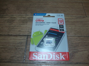 ★ 新品・送料無料 SanDisk(サンディスク) microSDXC 128GB Ultra UHS-1 100MB/s SDSQUNR-128G ★