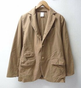 ◆EEL イール 春夏 Bon Jacket 3B ボン シャツ ジャケット ベージュ系 サイズS 美