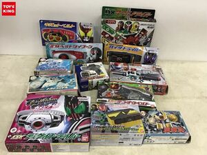 1円〜 同梱不可 ジャンク 仮面ライダーダブル、ディケイド、キバ 他 ディケイドライバー、ダブルドライバー等