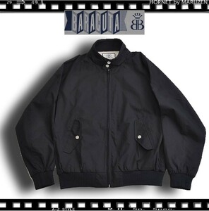 サイズ４０（Ｌ～XL相応）BARACUTA BLUE LINE ハリントンジャケット　バラク－タスイングトップ　ブラック　新品　ゴルフウエアー