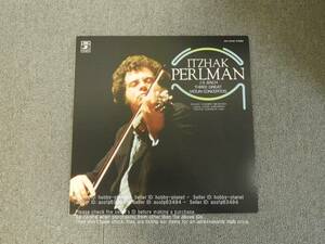 バッハ : 3大 ヴァイオリン協奏曲集 / パールマン　ズッカーマン　バレンボイム　レコード　LP　管理番号 05131
