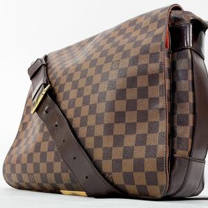 1円【希少】LOUIS VUITTON ルイヴィトン バスティーユ ダミエ メッセンジャーバッグ ショルダー メンズ モノグラム 斜めがけ A4