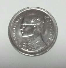 タイ◆１バーツコイン（硬貨）◆1977年頃◆美品