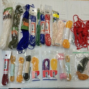 100円～ 手芸材料 ハンドメイド用材料■江戸打紐 飾り紐 まとめてセット