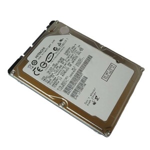 【新品】HDD 80GB SATA Hitachi 5K320-80 5400RPM 8MB キャッシュ 2.5インチ HTS543280L9A300 日立 ハードディスク ☆