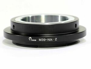 ライカL39マウント (M39) レンズ → ニコンZ Nikon Zマウントアダプター Z9 Z8 Zf Zfc Z7II Z6II Z5 Z50 Z30
