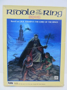 ゲーム祭 ホビージャパン 指輪の謎 ロードオブザリング Riddle of the Ring マルチプレイヤーボードゲーム 中古品