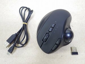 Kサま0023 Gillmar 充電式 ワイヤレス トラックボールマウス M1 USBレシーバー・充電ケーブル付 動作確認済み 無線マウス パソコン周辺機器