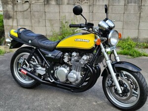 ゼファー750 イエローボール！キレイ！ 予備検査付き！ ゼファー 1100 900 Z750FX KZ1000 Z900 MK2 KAWASAKI 大型 旧車 バイク