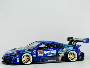 トミカプレミアム(改) ホンダ NSX-GT レイブリック　アルミ深リム