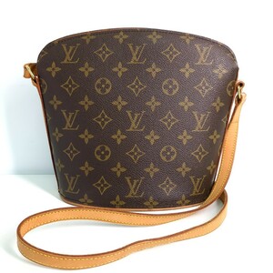 ルイ ヴィトン LOUIS VUITTON ドルーオ モノグラム ブラウン系 ショルダーバッグ 斜め掛け H0416