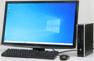 HP Compaq 8200 Elite USDT-2500S ■ 27インチ 液晶セット i5-2500S/4G/250G/DVDマルチ/ウルトラスリム/Windows 10 デスクトップ