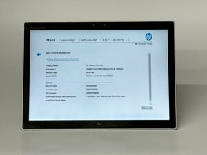 N12,蔵出しジャンク品★HP　ELITE X2　1013-G3　メモリ8GB　SSD256GB　Core i5 8250U　1.6GHz　タブレット